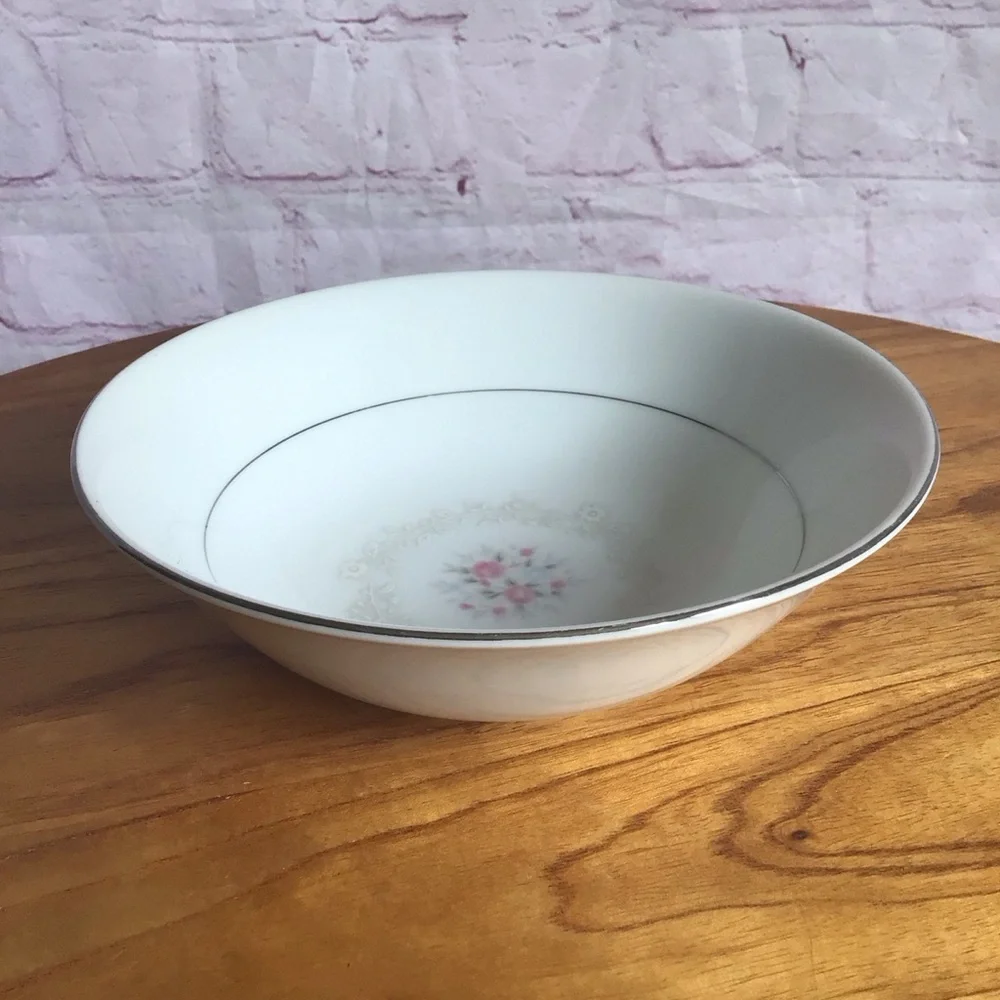 Vintage Nasco Sweet Aston Floral Coupe Soup Bowl